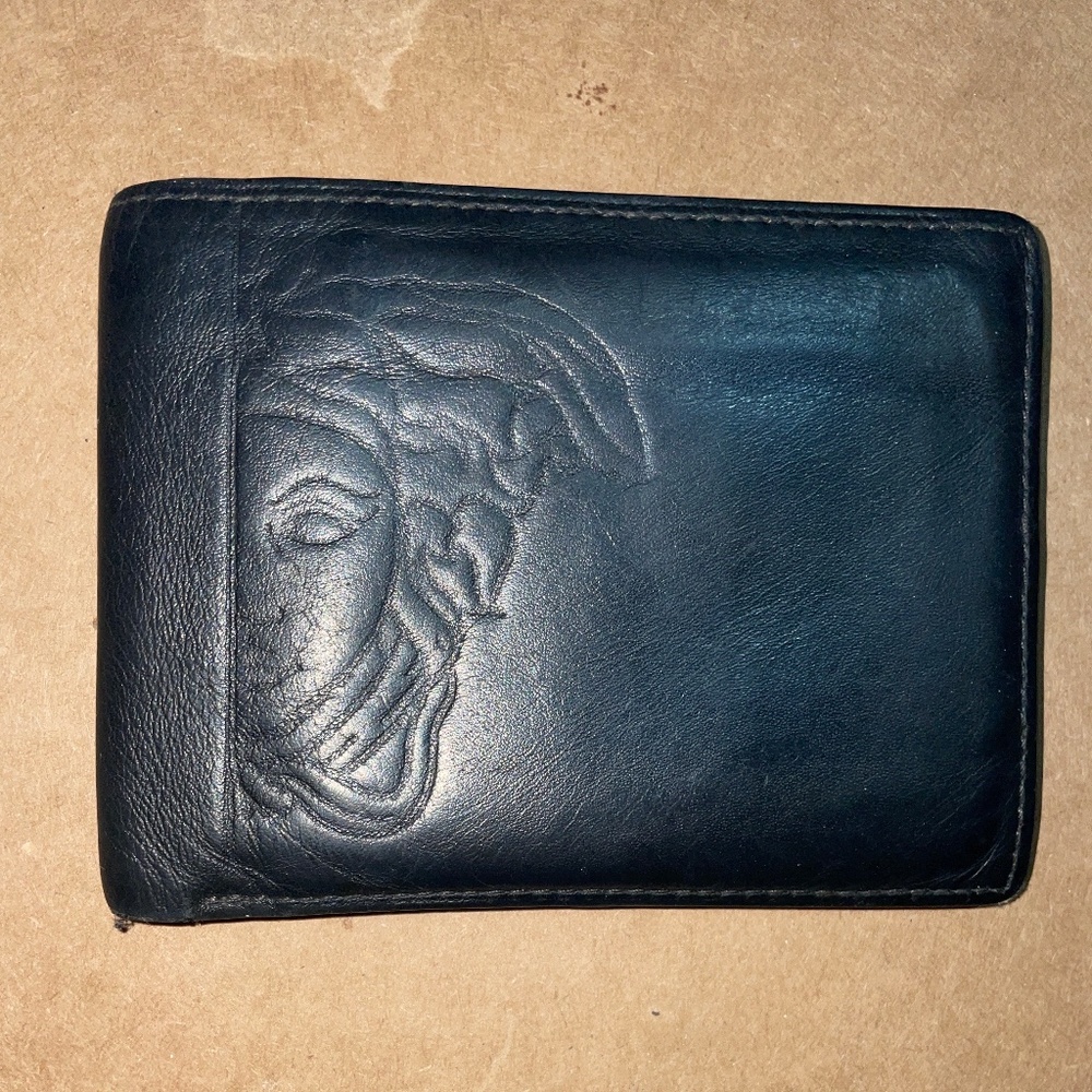 Gianni Versace Mens Bifold Wallet